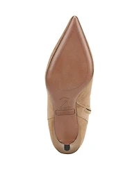 Franco Sarto Women's Anna Pointed Toe Kitten Heel Dress Booties