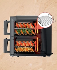 Ninja DoubleStack Xl 10-Qt. 6-in-1 2-Basket Air Fryer, SL401