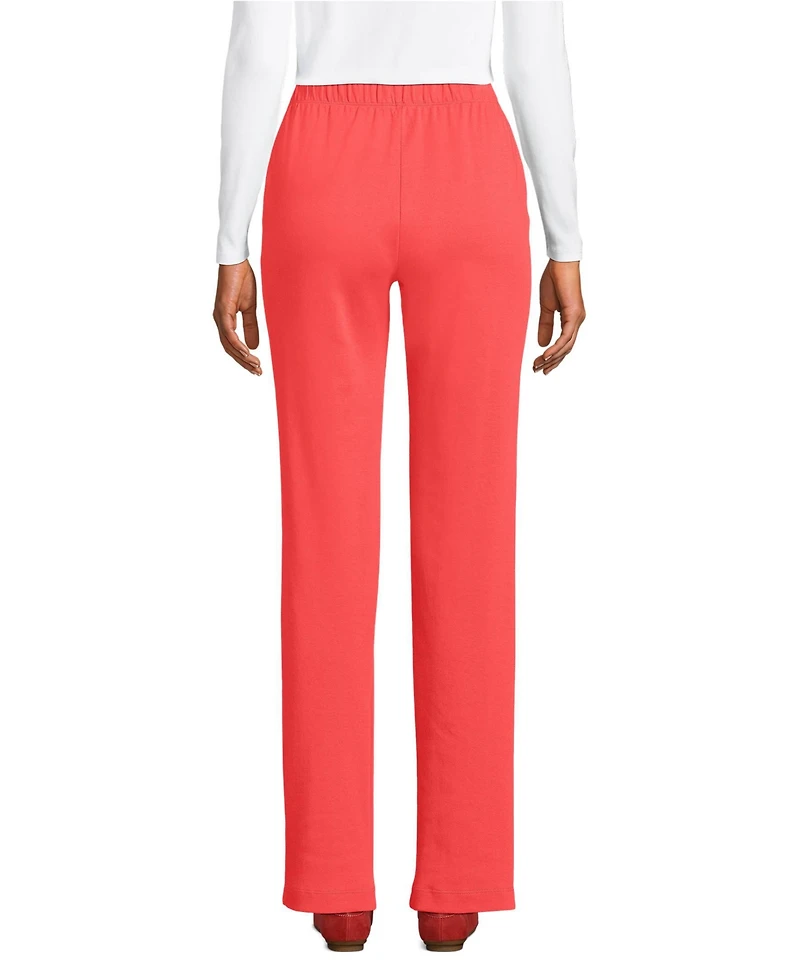 Lands' End Petite Sport Knit High Rise Pants