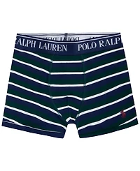 Polo Ralph Lauren Big Boys Cotton Stretch Boxer Briefs 3-Pack