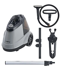 True & Tidy Pro Commercial Heavy-Duty 1800W Garment Steamer with 3 Steam Settings