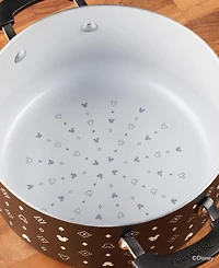 Farberware Disney Monochrome 5.5 Quart Ceramic Nonstick Stockpot with Lid