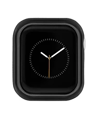 Anne Klein Women's Black Alloy Protective Case designed for 44mm Apple Watch