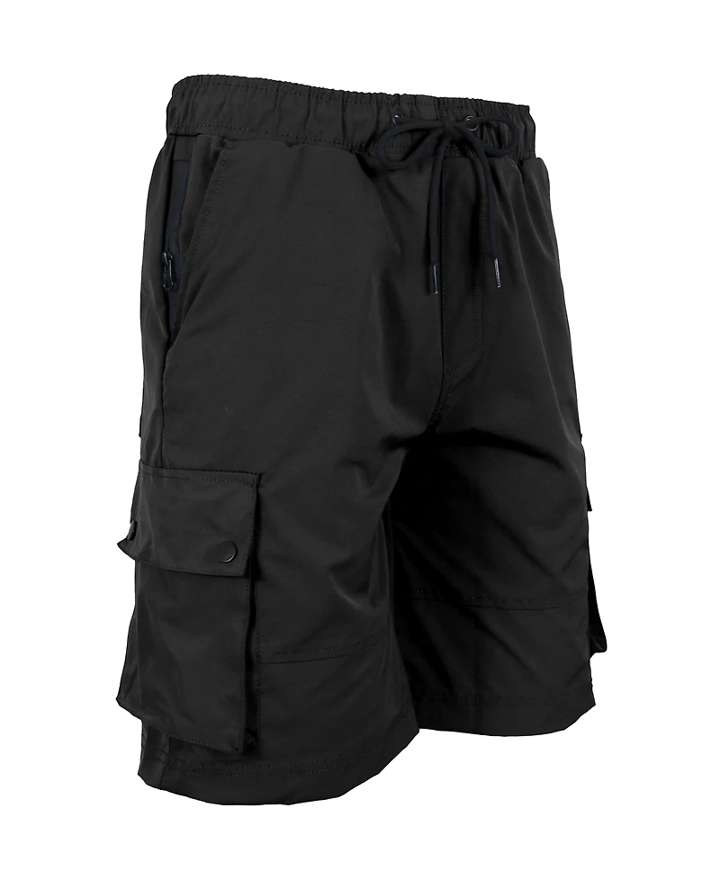 Galaxy By Harvic Men's Moisture Wicking Performance Quick Dry Cargo Shorts