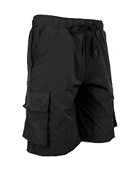 Galaxy By Harvic Men's Moisture Wicking Performance Quick Dry Cargo Shorts