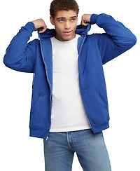Hanes Ultimate Men's Full-Zip Heavyweight Fleece Hoodie