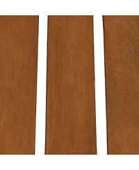 36-Inch Meranti Wood Indoor/Outdoor Multi-Tiered Plant Stand with Teak Oil Finish