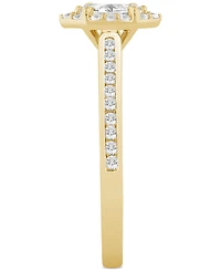 Diamond Marquise Halo Engagement Ring (1/2 ct. t.w.) 14k Gold