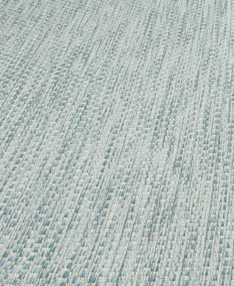 Safavieh Courtyard CY8521 Aqua and Gray 8' x 11' Outdoor Area Rug