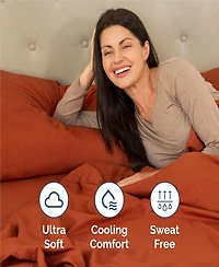 Piece Deep Pocket Microfiber (Muted, Vibrant, Heathered) Sheet Set