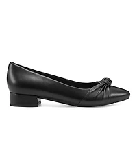 Easy Spirit Women's Eflex Caster Slip-on Block Heel Dress Pumps