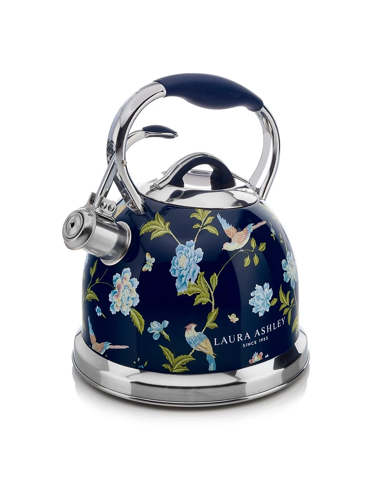 Laura Ashley 10-Cup Navy Stove Top Kettle
