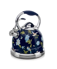 Laura Ashley 10-Cup Navy Stove Top Kettle