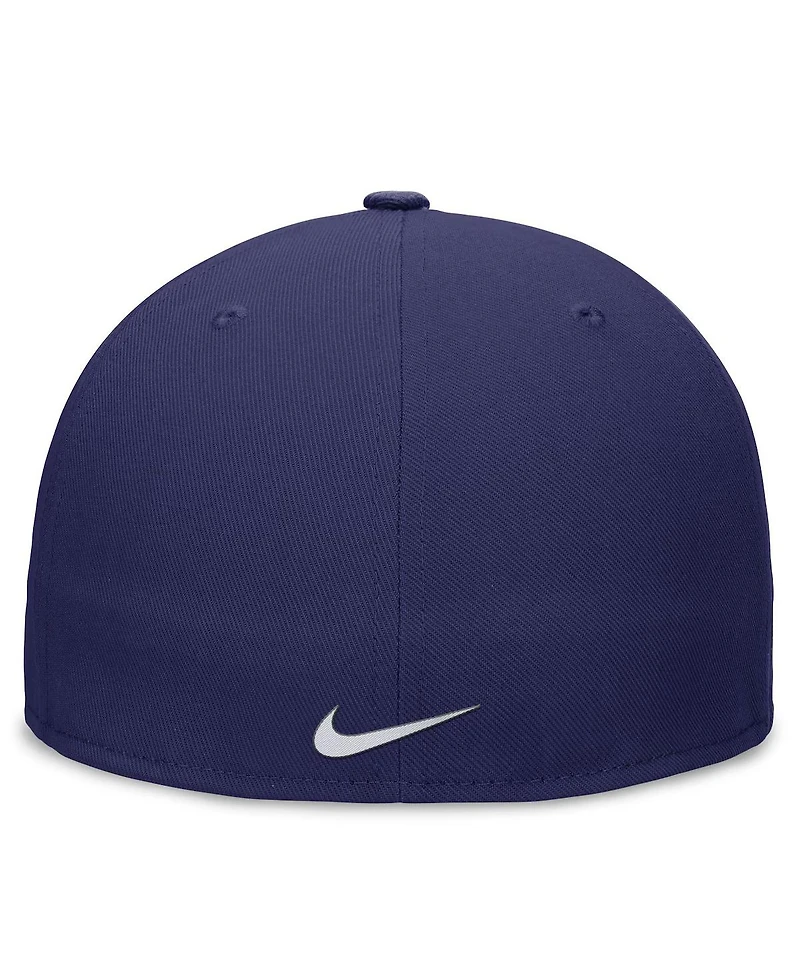 Nike Men's Royal Los Angeles Dodgers Evergreen Performance Fitted Hat