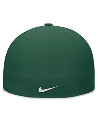 Nike Men's Green Oakland Athletics Evergreen Performance Fitted Hat