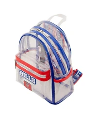 Loungefly Buffalo Bills Clear Mini Backpack