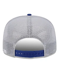New Era Men's Royal Golden State Warriors Court Sport Speckle 9Fifty Snapback Hat