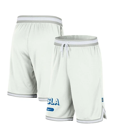 Nike Men's Cream Ucla Bruins Dna 3.0 Performance Shorts