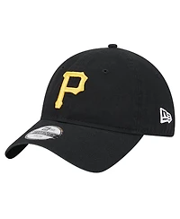 New Era Youth Black Pittsburgh Pirates Team Color 9Twenty Adjustable Hat