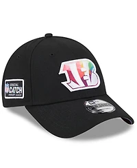 New Era Men's Black Cincinnati Bengals 2023 Nfl Crucial Catch 9Forty Adjustable Hat