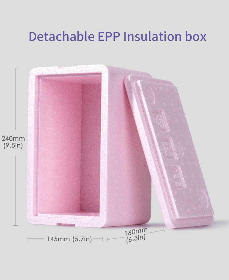 Sunveno Breastmilk Cooler Bag with Detachable Insulation Box Set