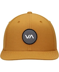 Rvca Men's Gold Va Patch Snapback Hat