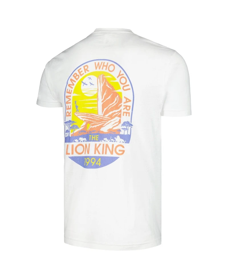 Mad Engine Unisex White The Lion King Always Remember T-Shirt