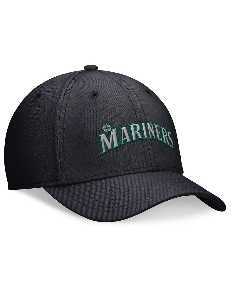 Nike Men's Navy Seattle Mariners Evergreen Performance Flex Hat
