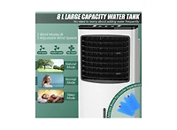 3-in-1 Portable Evaporative Air Conditioner Cooler with Remote Control for Home