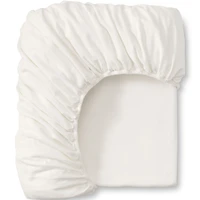 Lands' End Comfy Super Soft Cotton Flannel Fitted Bed Sheet - 5oz