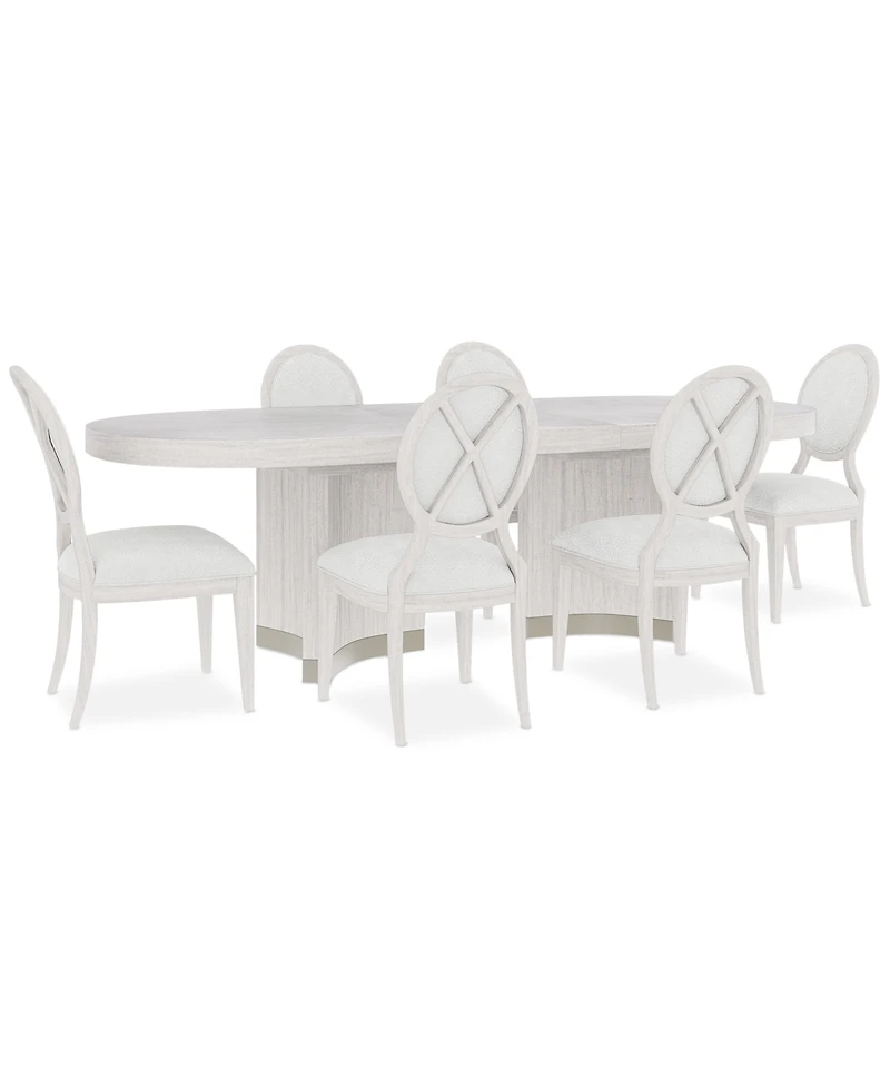 Warlington 7 Pc. Dining Set (Table & 6 Side Chairs)