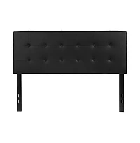Button Tufted Full Upholstered Headboard
