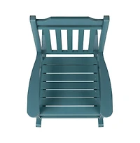 Merrick Lane Set Of 2 Hillford Poly Resin Indoor/Outdoor Rocking Chairs