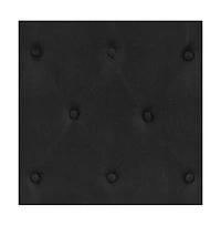 Arched King Button Tufted Upholstered Headboard