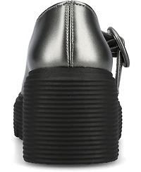 Journee Collection Women's Zarynn Mary Jane Treaded Outsole Platform Pumps
