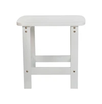 Riviera Poly Resin Indoor/Outdoor All-Weather Adirondack Side Table