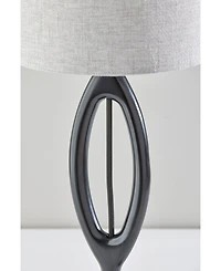 Adesso 27.5" Wood Mayfair Table Lamp