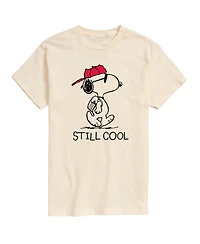 Hybrid Apparel Peanuts Still Cool Mens Short Sleeve Tee