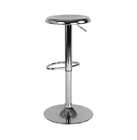Audrey Retro Style Height Adjustable Barstool With Footrest
