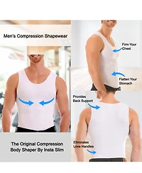 Men's Big & Tall Insta Slim Compression Muscle Tank Top