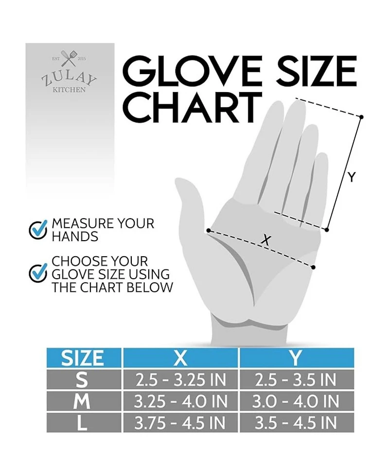 Cut Resistant Gloves Food Grade Level 5 Protection - Comfortable Safety Work
