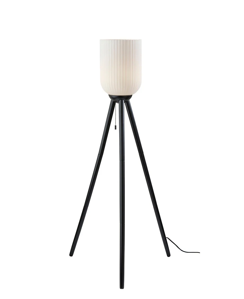 Adesso 57.5" Wood Kinsley Floor Lamp