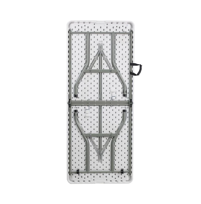 Emma+Oliver 6-Foot Bi-Fold Plastic Folding Table