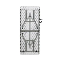 Emma+Oliver 6-Foot Bi-Fold Plastic Folding Table