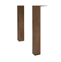 Merrick Lane Rectangular Antique Solid Pine Farm Dining Table