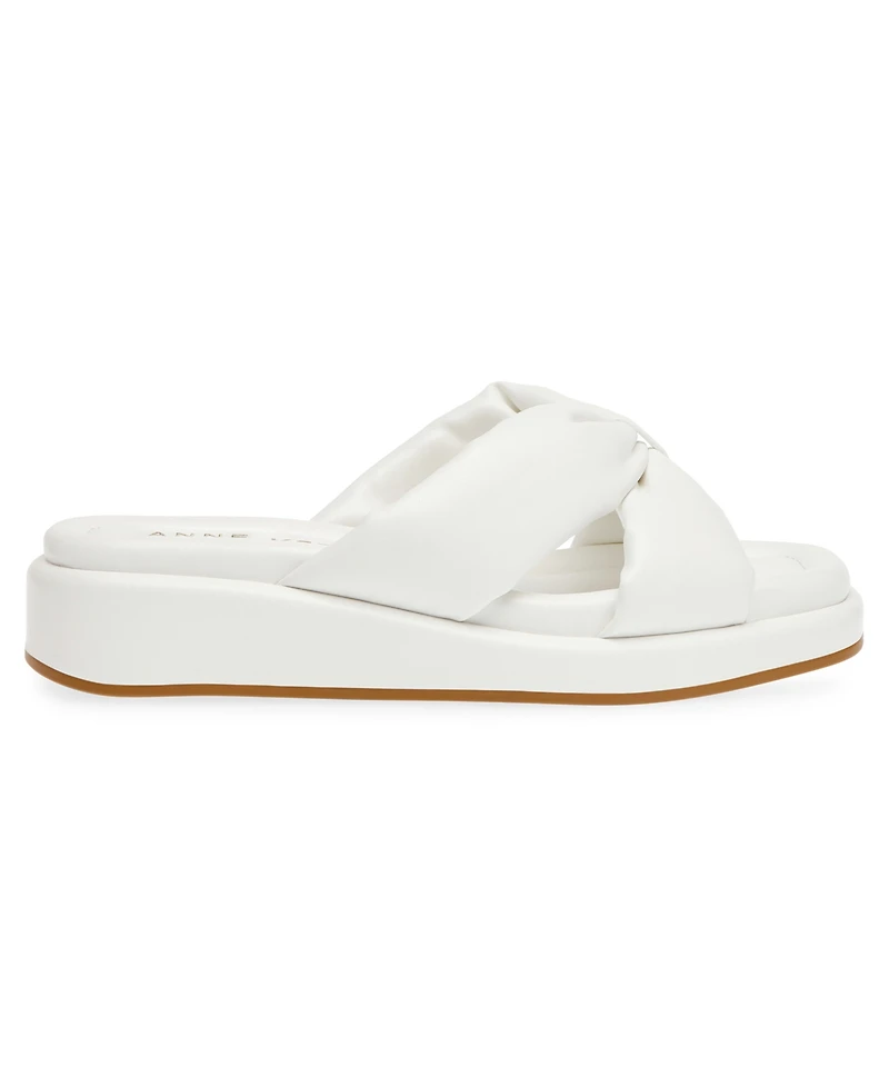 Anne Klein Women's Avenue Footbed Sandals