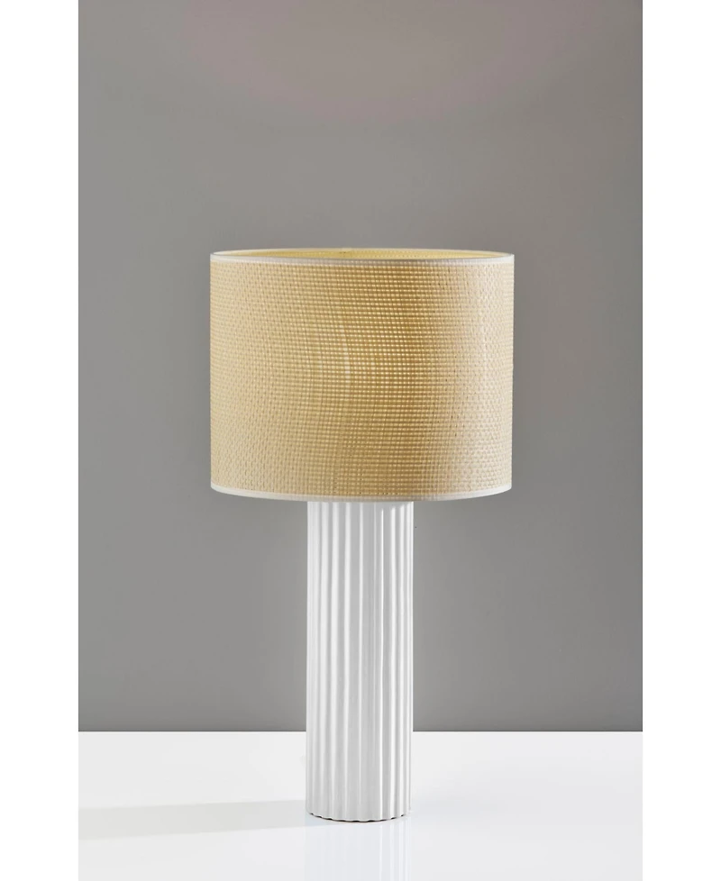 Adesso 24.25" Ceramic Primrose Table Lamp