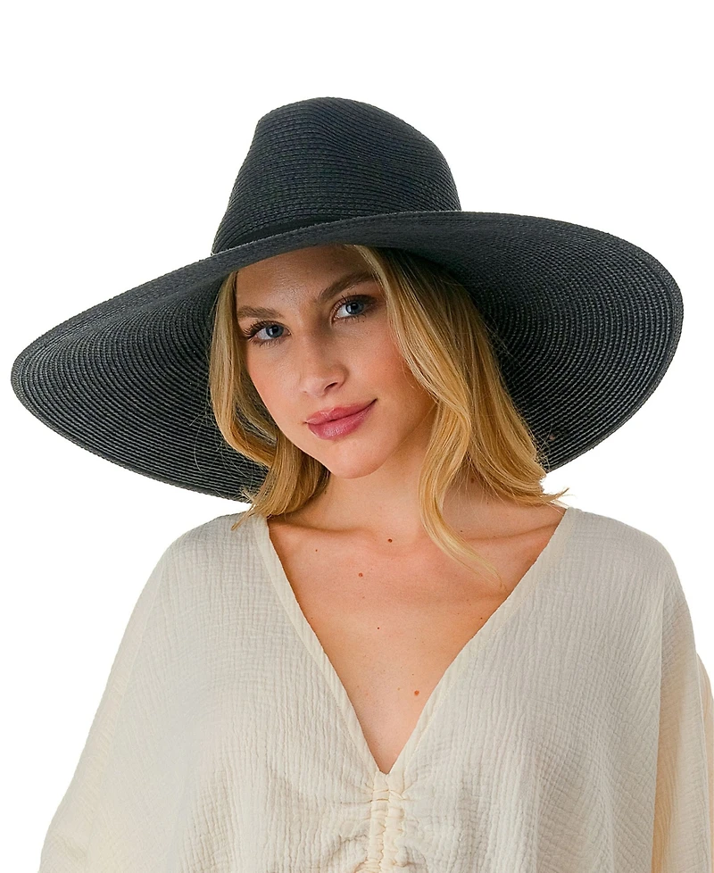 Marcus Adler Women's Straw Floppy Hat