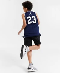 Jordan Big Boys 23 Jersey Sleeveless Tank Top Mesh Logo Shorts