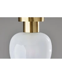 Adesso 11" Magnolia Flush Mount